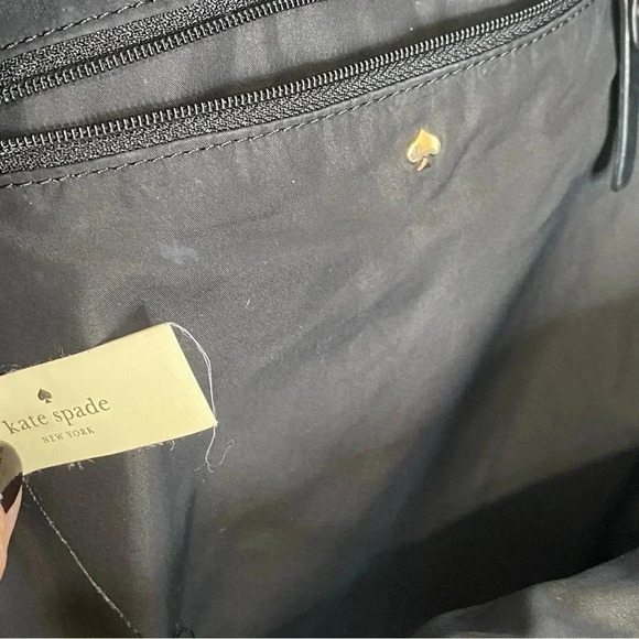 Kate Spade Watson Lane Hartley Striped Kate Spade Backpack daypack - Picture 5 of 12